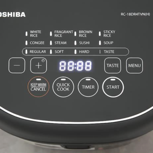 Nồi cơm điện tử Toshiba 1.8 lít RC-18DR4TVN(H)