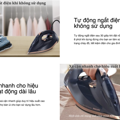 Bàn Ủi Hơi Nước Philips DST7510/80