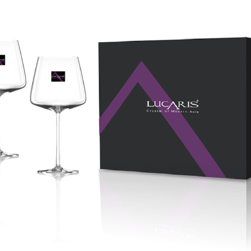 Ly Rượu Vang Cao Cấp Lucaris Muse Burgundy S21BG28