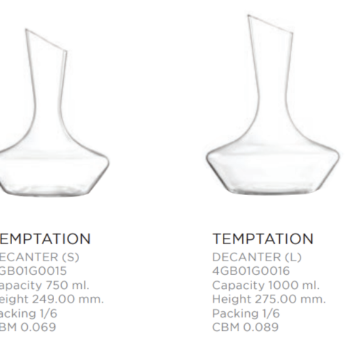 Bình Thở Rượu Vang Cao Cấp Lucaris Temptation Decanter 4GB01G0015