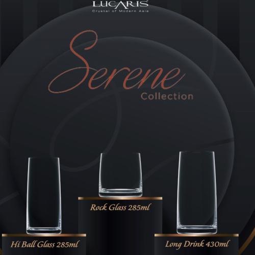 Ly Cocktail Cao Cấp Lucaris Serene Long Drink 1LT17LD15