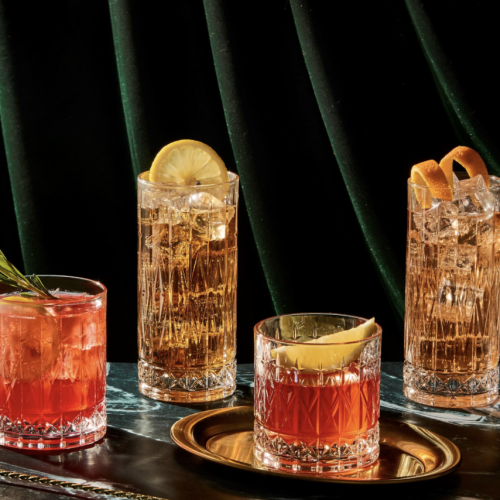 Ly Rượu Whisky Cao Cấp Lucaris Opulence Sapphire Double Rock LP25DR12