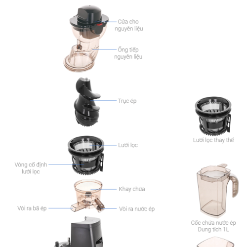 Máy Ép Chậm Trục Đứng Hafele JE-230-BL