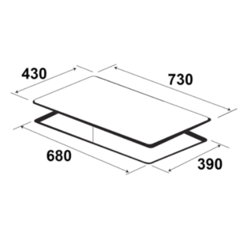 Bếp từ đôi KAFF KF-FL101II