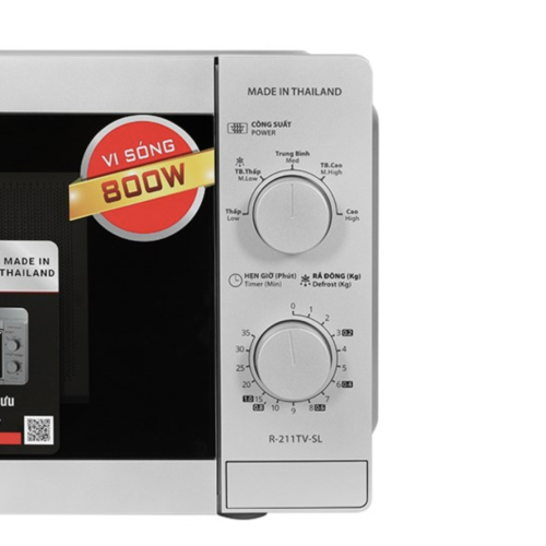 Lò Vi Sóng Sharp R-211TV-SL 21 Lít 800W
