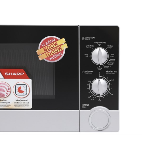 Lò Vi Sóng Có Nướng Sharp R-G302VN-S 23 Lít 800W