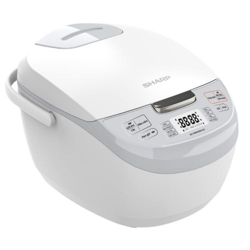Nồi Cơm Điện Tử Sharp KS-COM192EV-GY 1.8 Lít