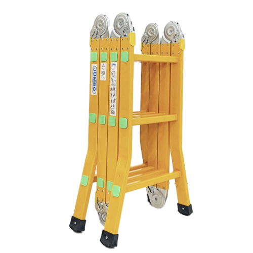Thang nhôm gấp 4 đoạn Jumbo B203