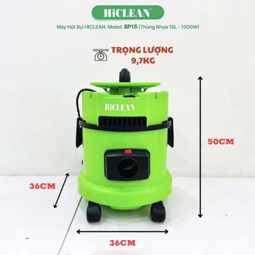 Máy hút bụi khô và ướt HiClean SP15