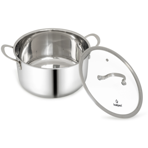 Bộ nồi chảo 5 món Inox 304 liền khối Kalpen Kampfer KF3