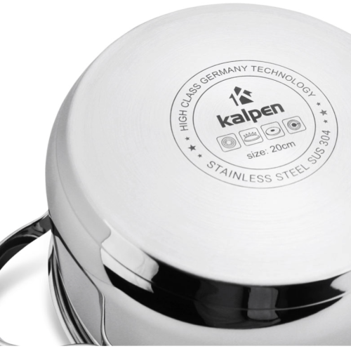 Nồi Inox 5 lớp đáy Kalpen Lermat L24