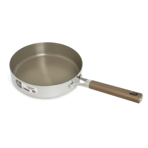 CHẢO INOX 304 LIỀN KHỐI PHỦ TITANIUM KALPEN DAUER TD26