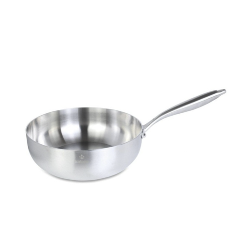 Chảo Inox 304 Liền Khối Miệng Rót Kalpen Lager LG24