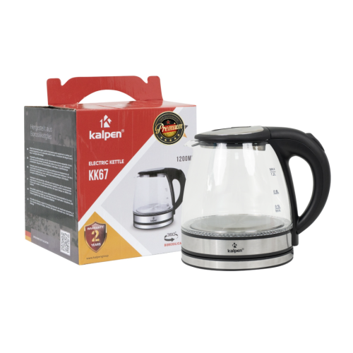 Ấm đun siêu tốc thủy tinh Kalpen KK67