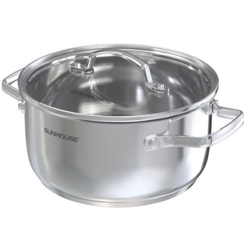 Bộ nồi inox 304 Sunhouse Healthy SHG605