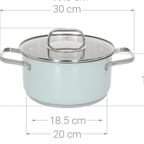 Bộ nồi chảo inox 304 Sunhouse SHG608