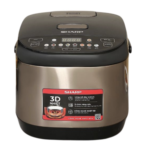 Nồi Cơm Điện Tử Sharp KS-TH18E2O-RS 1.8 Lít