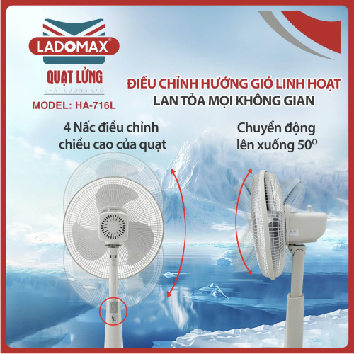 Quạt lửng Ladomax HA-716L