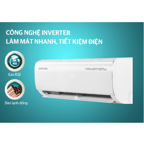 Điều hòa Sunhouse 12000 BTU 1 chiều Inverter SHR-AW12IC620