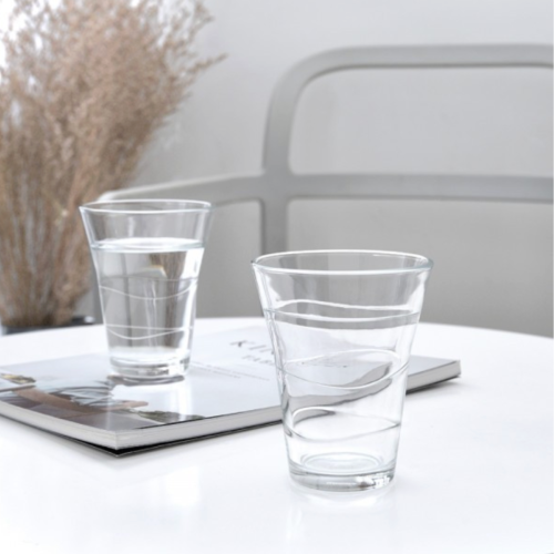 Ly Thủy Tinh Ocean Space Wave Ball P03863 - 300ml Chính Hãng