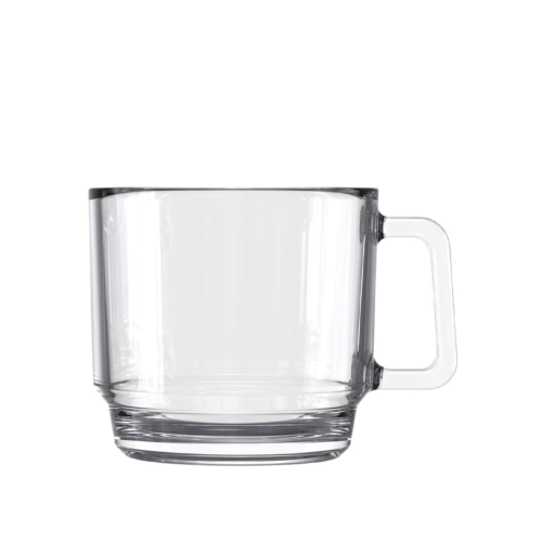Cốc Thủy Tinh Ocean Stack Noir Coffee Mug P00341 - 485ml Chính Hãng
