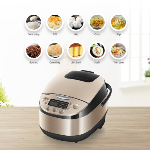 Nồi cơm điện Toshiba 1.8 lít RC-18DR3PV(G)
