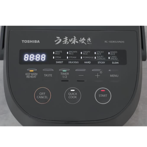 Nồi cơm điện tử Toshiba 1 lít RC-10DR5UVN(H)