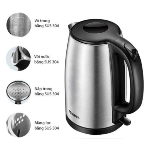 Bình đun siêu tốc Toshiba 1.7 lít KT-17SH2NV