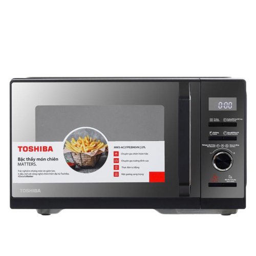 Lò Vi Sóng Điện Tử Có Nướng Đối Lưu Toshiba MW3-AC27PE(BM)VN 27 Lít – Đỉnh Cao Công Nghệ 5-Trong-1