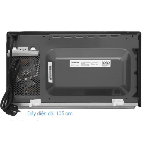Lò Vi Sóng Có Nướng Cơ Toshiba 25 Lít MW3-MG25PE(BK) – Hàng Chính Hãng Cao Cấp