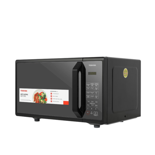 Lò Vi Sóng Điện Tử Toshiba 25 Lít MM-EM25PE(BM) – Hàng Chính Hãng Mặt Kính Tráng Gương