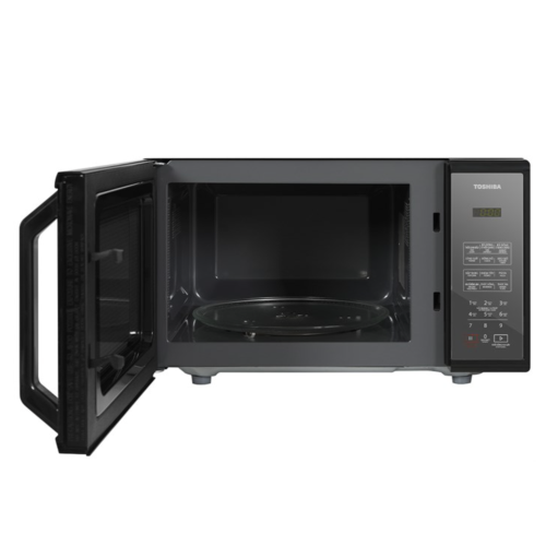 Lò Vi Sóng Điện Tử Toshiba 25 Lít MM-EM25PE(BM) – Hàng Chính Hãng Mặt Kính Tráng Gương