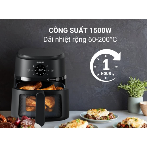 Nồi Chiên Không Dầu Philips NA220/00
