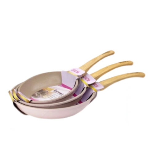 Chảo Cạn Vân Đá Ecoramic Rose 24cm ERF-24IH