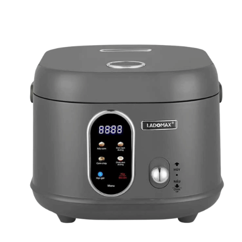 Nồi cơm điện Ladomax HA-8818_Inox