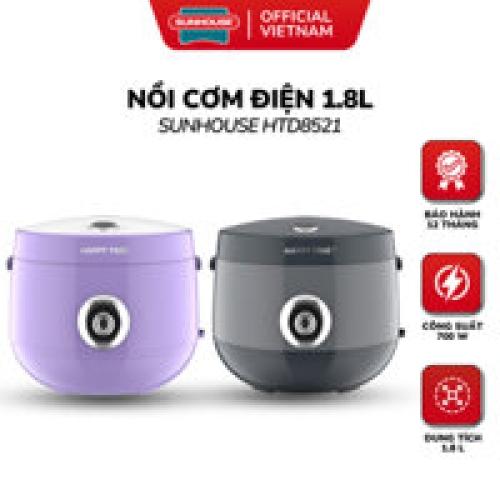 Nồi cơm điện Happy Time HTD8521V – Cơm ngon, tiện lợi cho mọi gia đình
