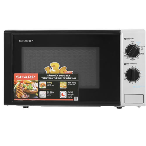 Lò Vi Sóng Có Nướng Sharp R-G225VN-BK 20 Lít 700W
