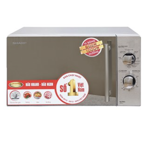 Lò Vi Sóng Có Nướng Sharp R-G227VN-M 20 Lít 800W