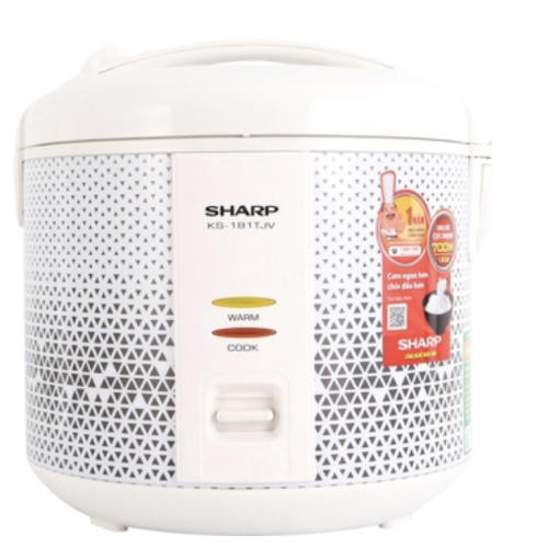 Nồi Cơm Điện Sharp KS-181TJV 1.8 Lít