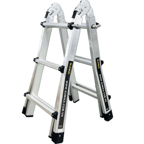 Thang Nhôm Chữ A Rút Lồng Sumika SKM403