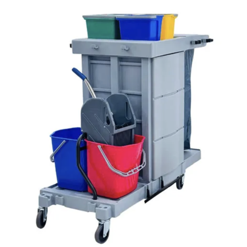 Xe đẩy làm vệ sinh phòng HiClean HC181