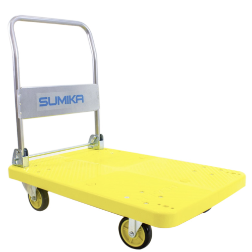 Xe đẩy hàng 4 bánh sàn nhựa SUMIKA T350