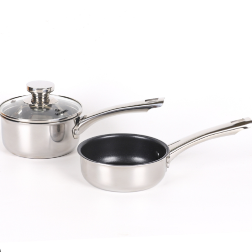 BỘ NỒI CHẢO 2 MÓN INOX 304 LIỀN KHỐI KALPEN BABY BB14