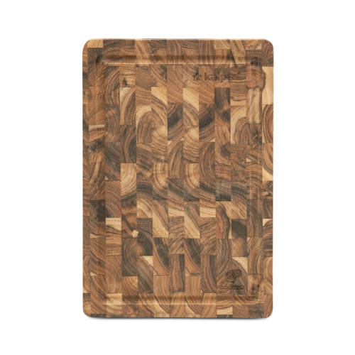 Thớt thái chữ nhật gỗ Teak Kalpen T7 25x35cm