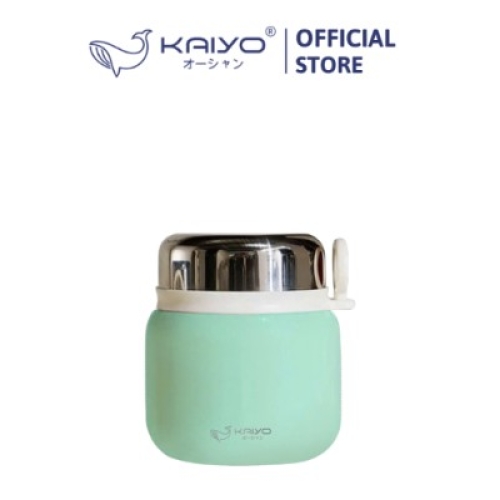 Bình ủ cháo Kaiyo 500ml màu xanh Mint KTJ-3987