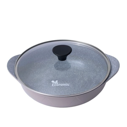 Nồi lẩu chống dính đáy từ Ecoramic ETHW-28IH 28cm